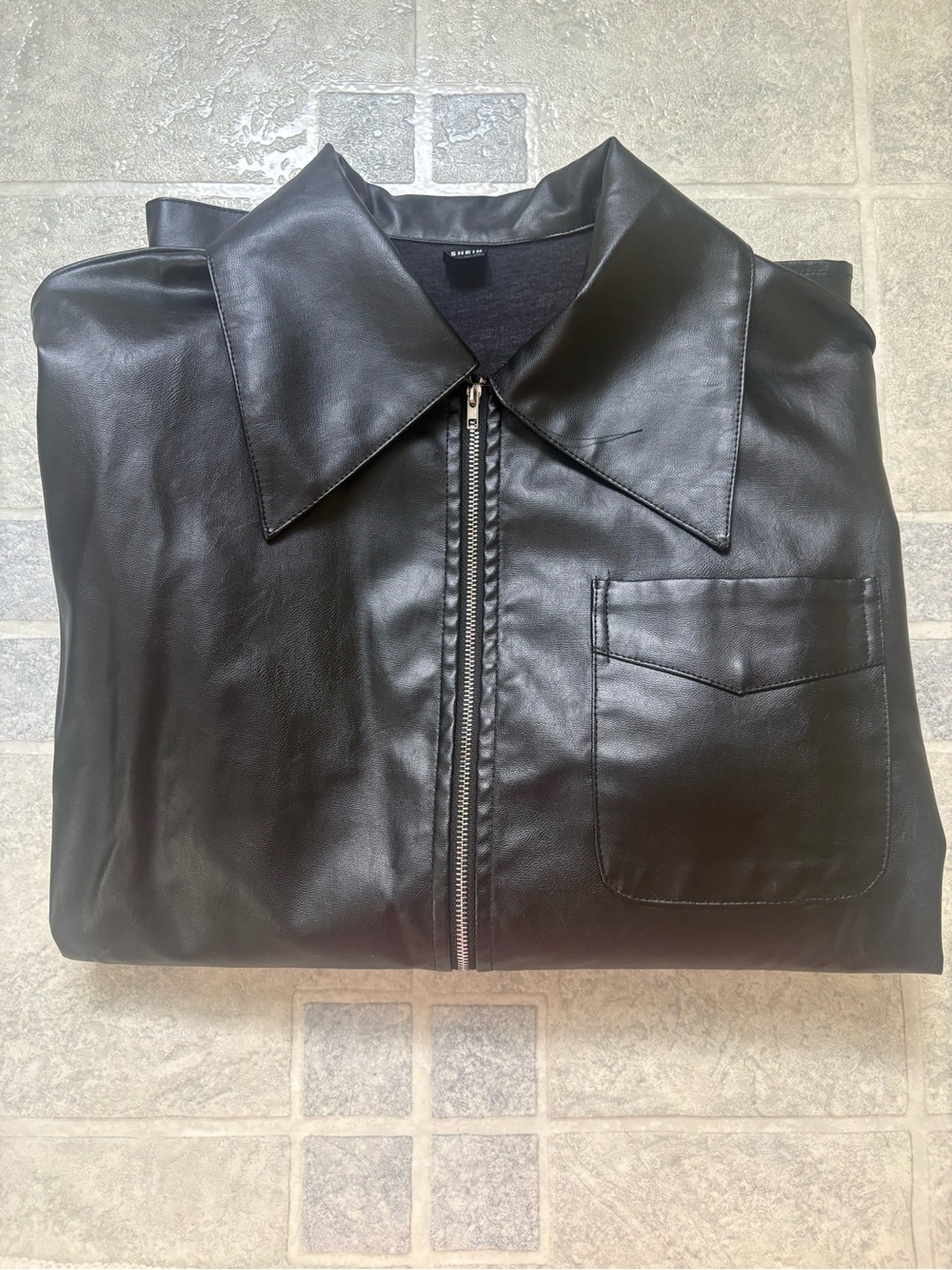 Women’s Shein Leather Jacket